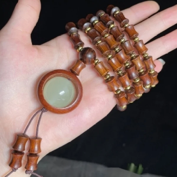 S0060-精品手串竹节多圈+夜光