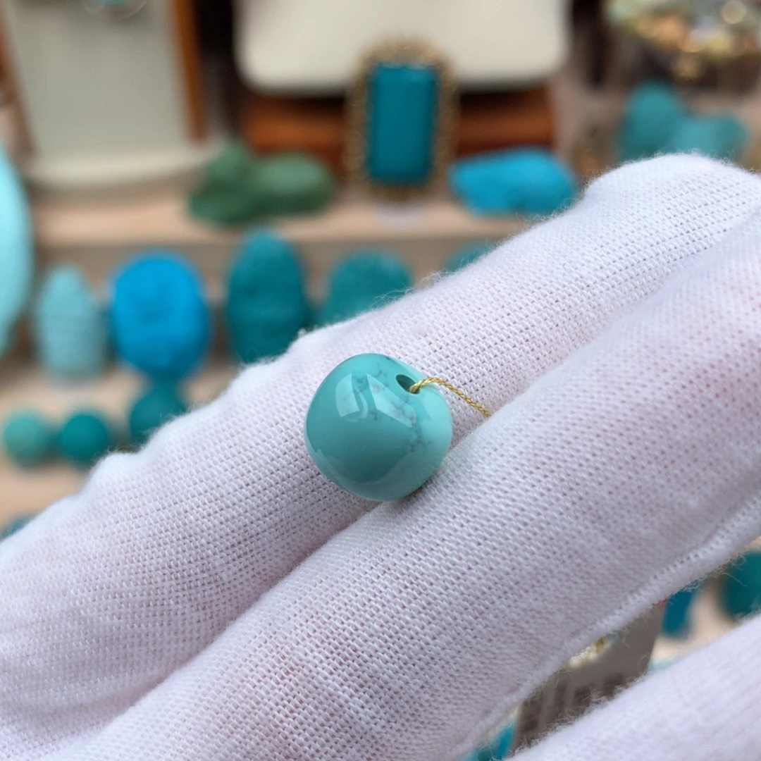 绿松石未镶嵌水草纹老型10.2