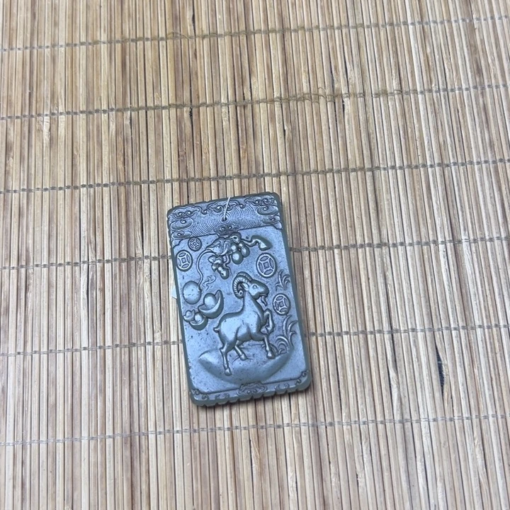 七***羊和田玉未镶嵌挂件