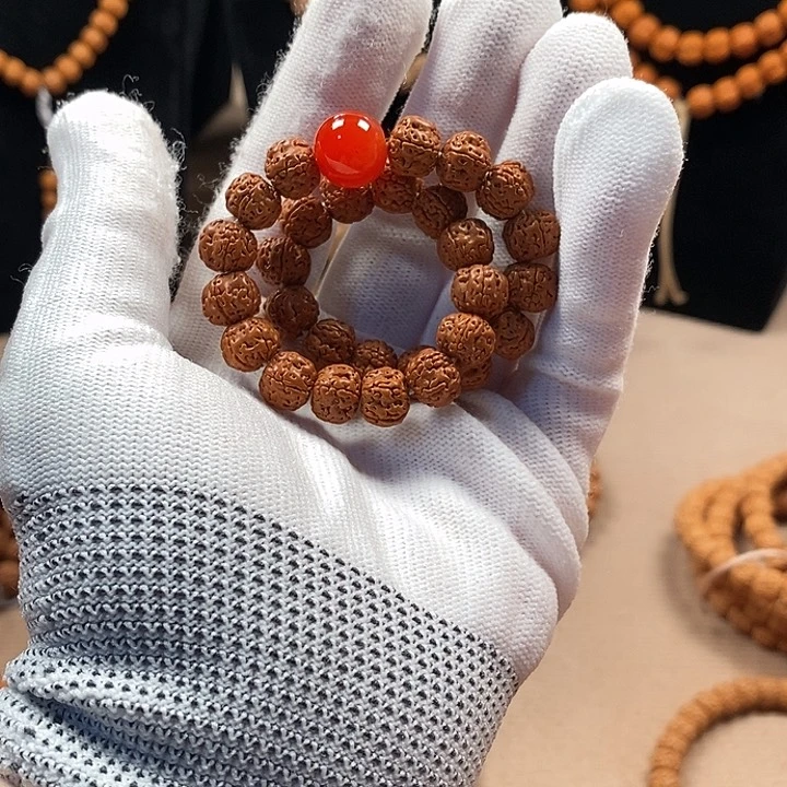 金刚菩提手串用****在梅花单圈