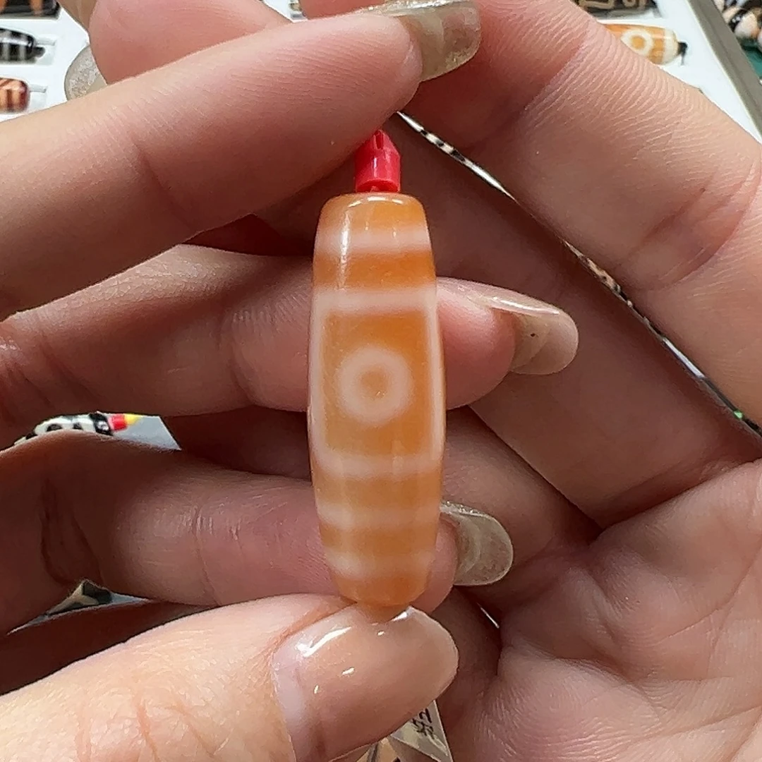 玛瑙/玉髓未镶嵌珠宝半成品王炸聚缘嫩色如意两眼