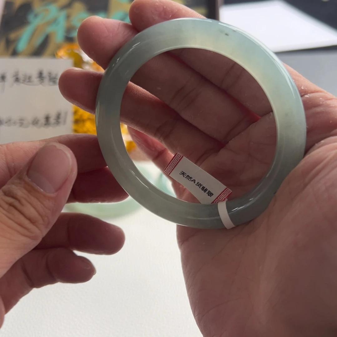 翡翠未镶嵌手镯12号 57.6