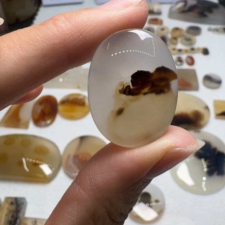 玛瑙/玉髓未镶嵌摆件