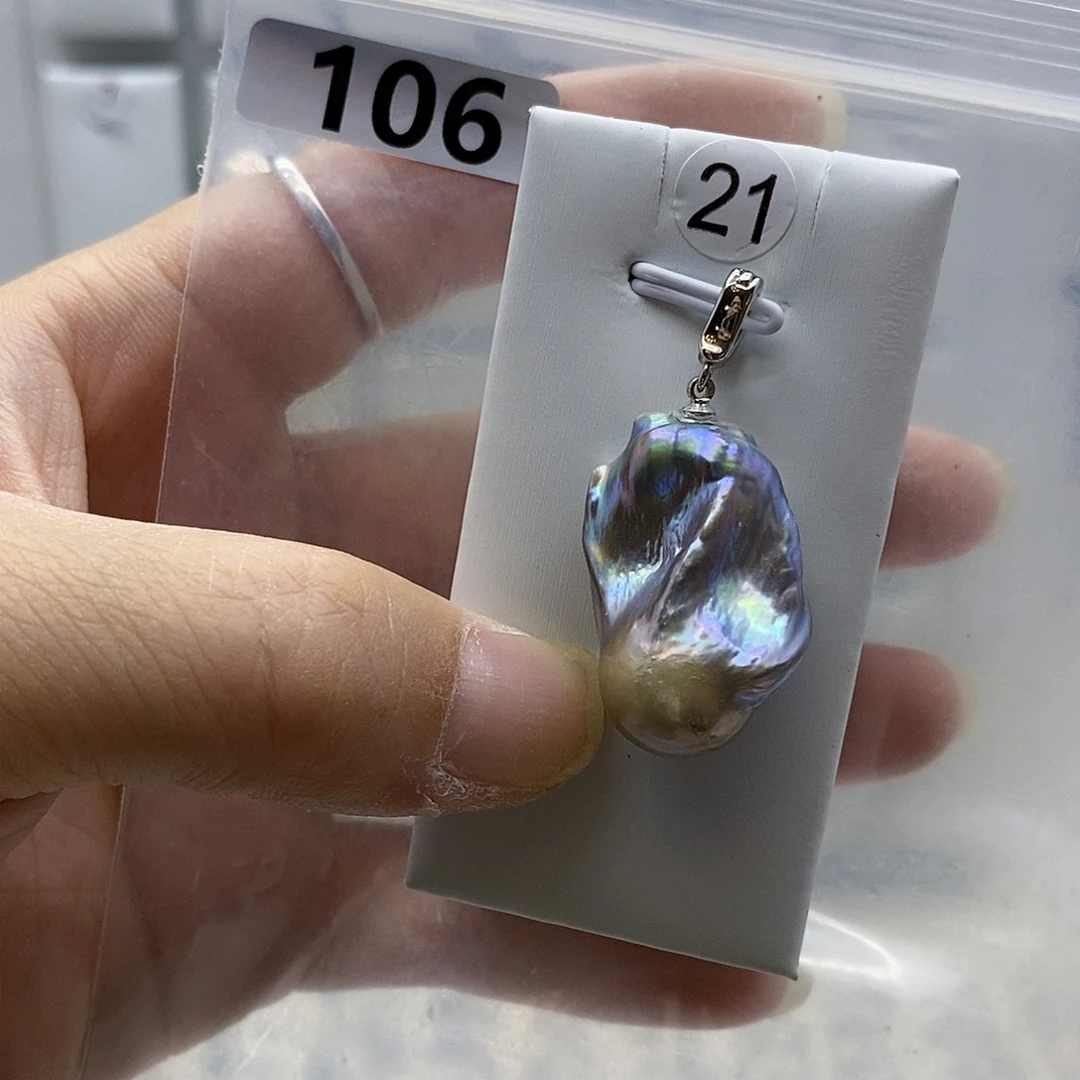 合金耳饰淡水珍珠