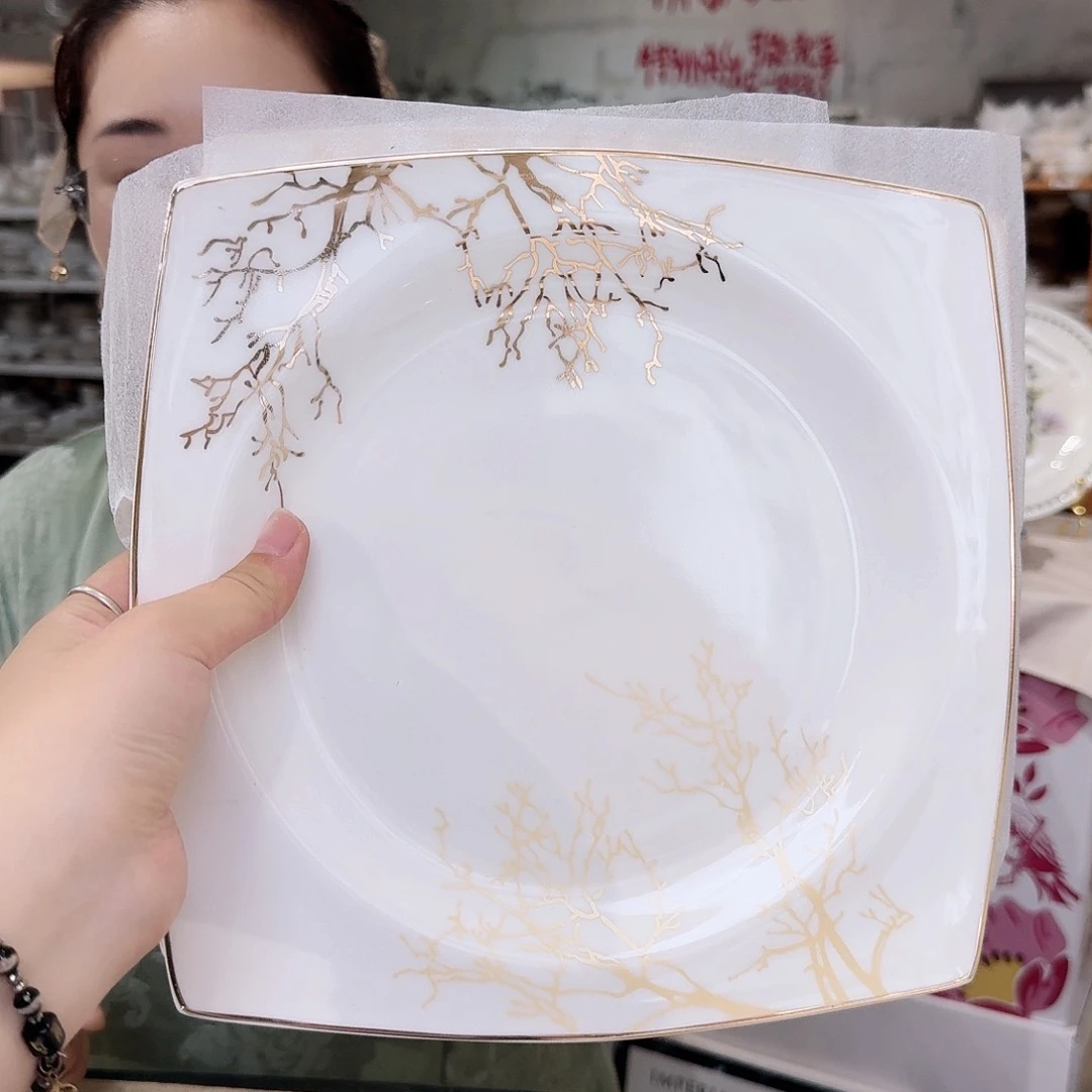 骨瓷10.5英寸平盘27cm1只