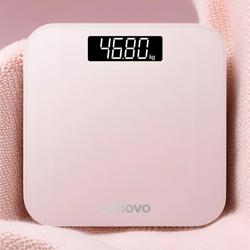 LENOVO/联想女生小型体重秤家用专用称重体重秤学生宿舍