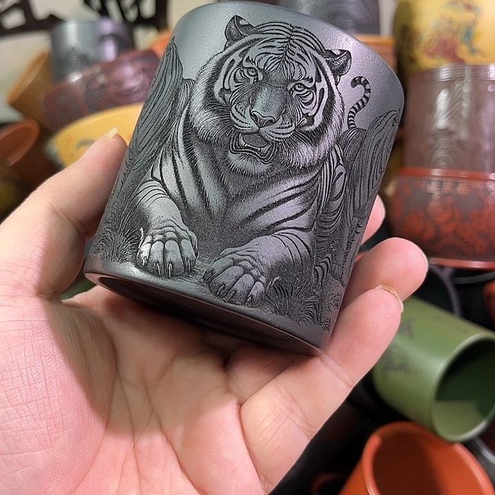 茶杯紫砂全手工紫砂主人杯