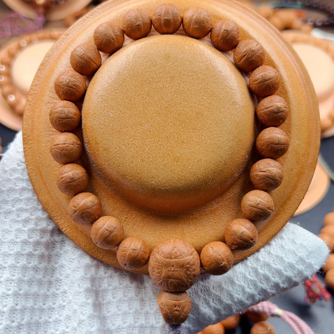 手串凤眼菩提11mm红皮高油籽