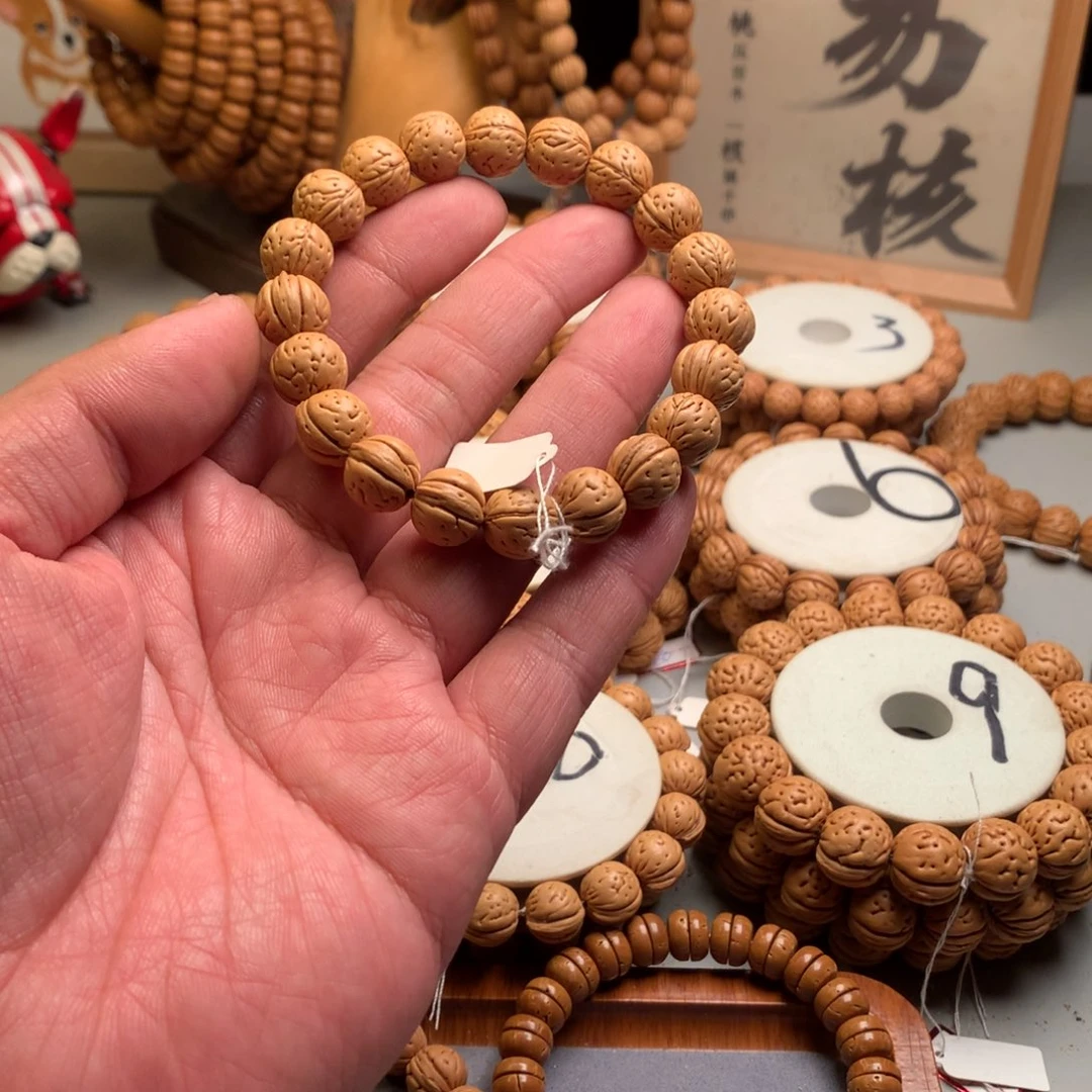 孔***℡手串桃核1.2情怀小桃核手串