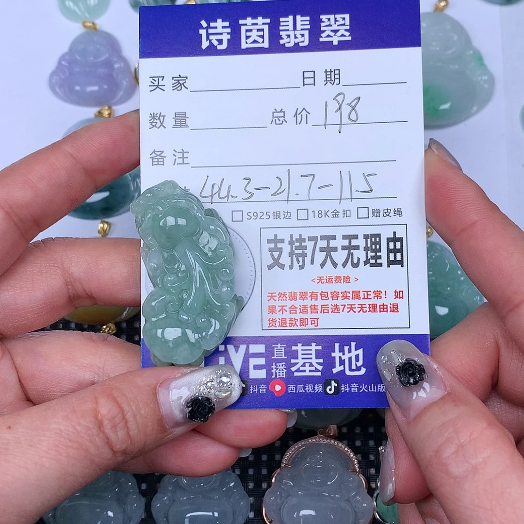 翡翠颈饰未镶嵌我