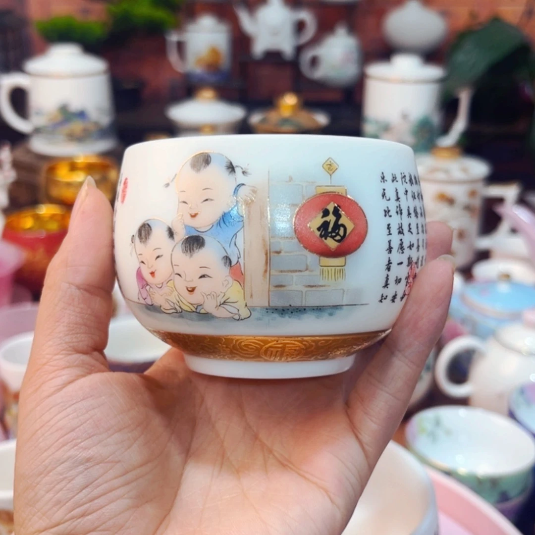 【闪购商品】高端手工制作陶瓷茶具