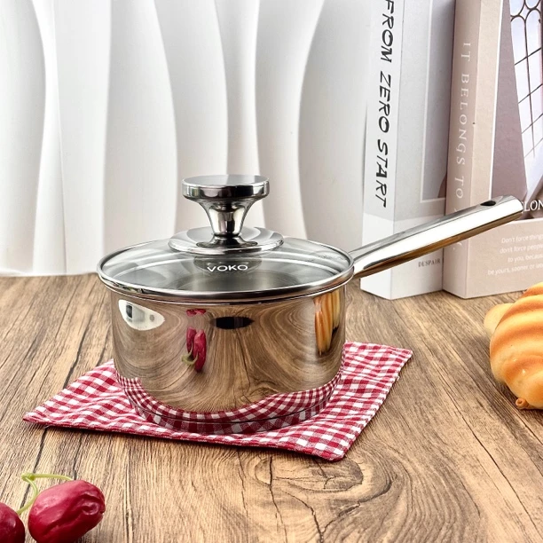 14*7小香菇复合底小奶锅家用户外烹饪