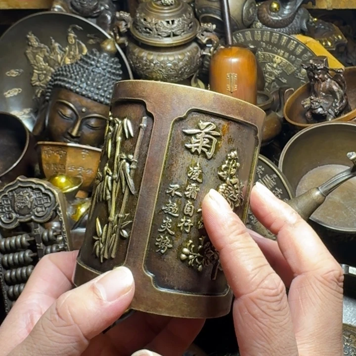 铜器摆件收收藏藏藏
