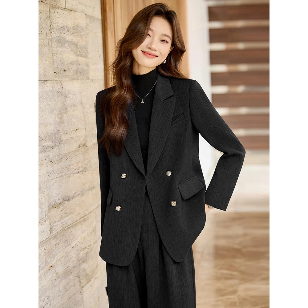 高端职业西装洋气女春秋2025新款通勤正装西服小个子轻职场工作服