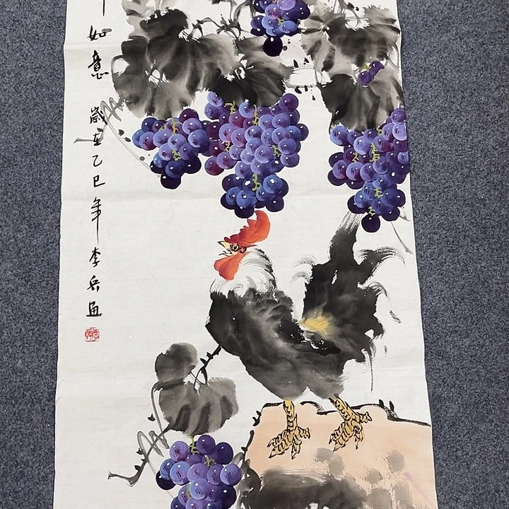 国画手绘的小卡也是我喜欢