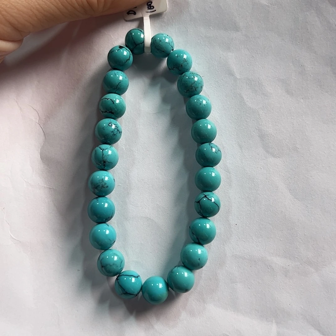 未镶嵌绿松石手串卡8➕