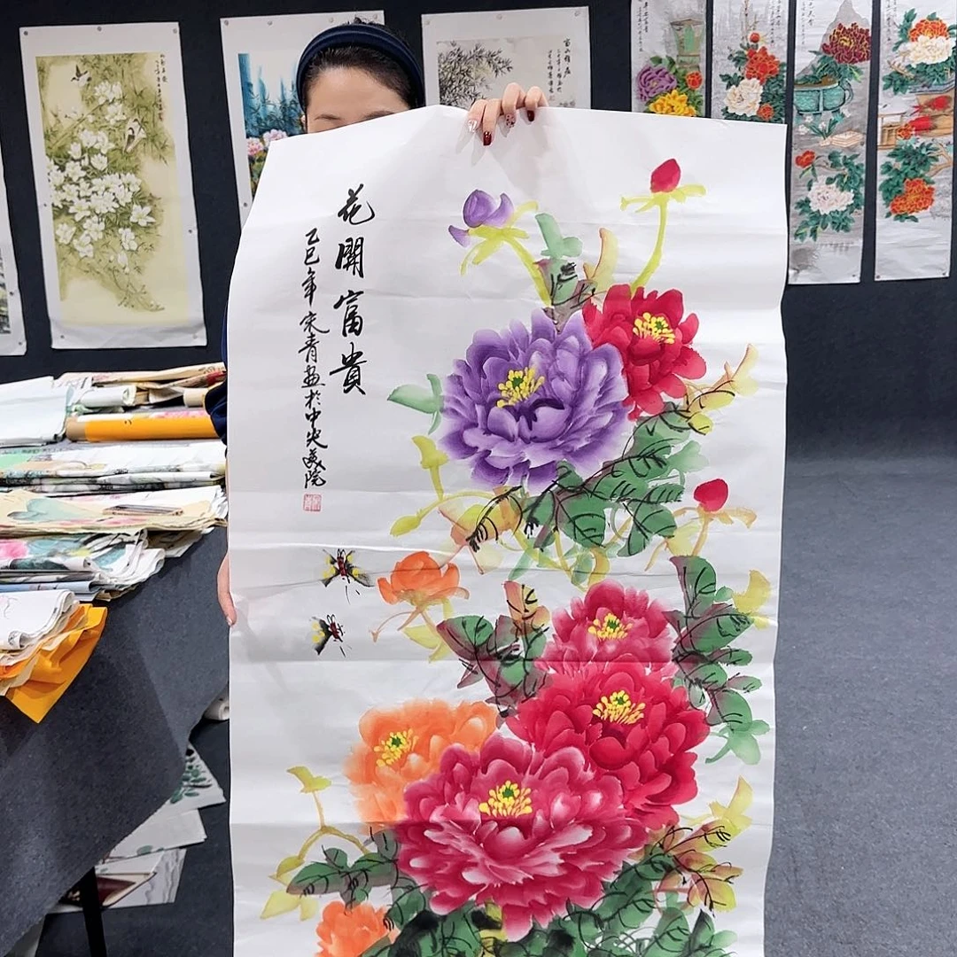 国画非常精美的一幅作品