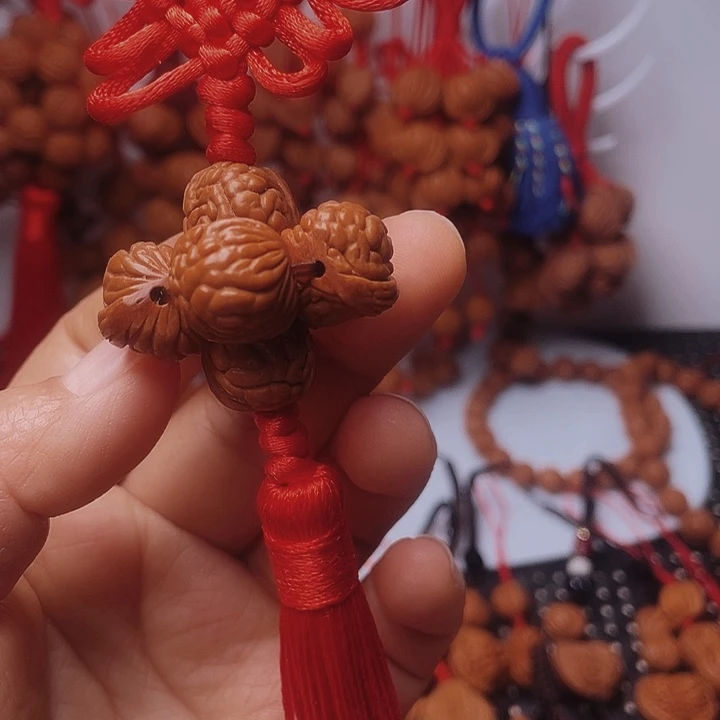 吊坠桃核龙纹桃枭