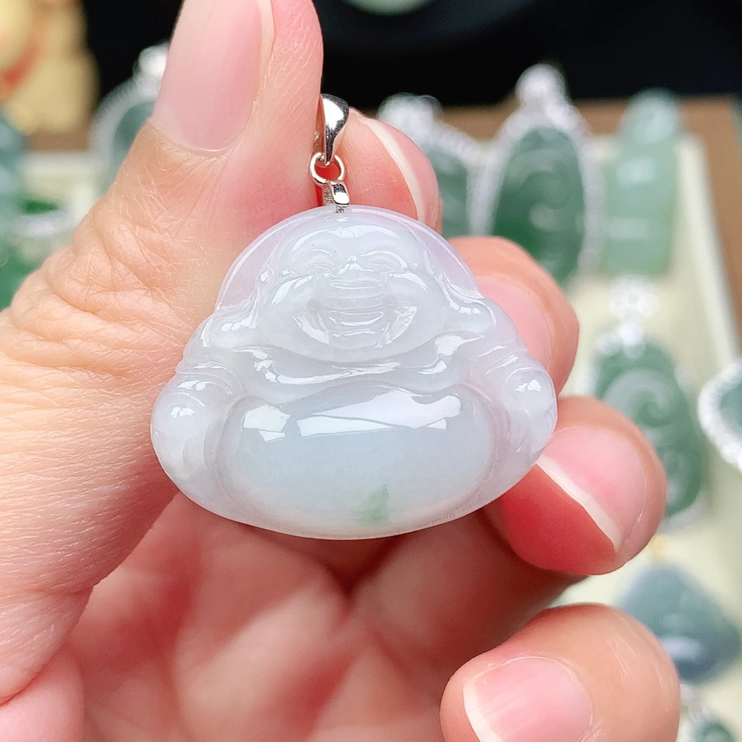 翡翠未镶嵌颈饰吊坠
