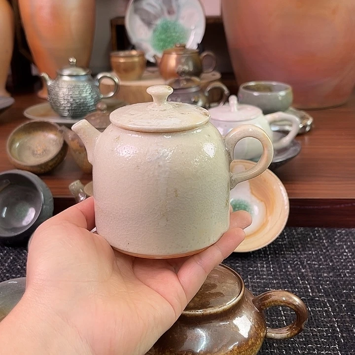 志野烧茶壶220毫升