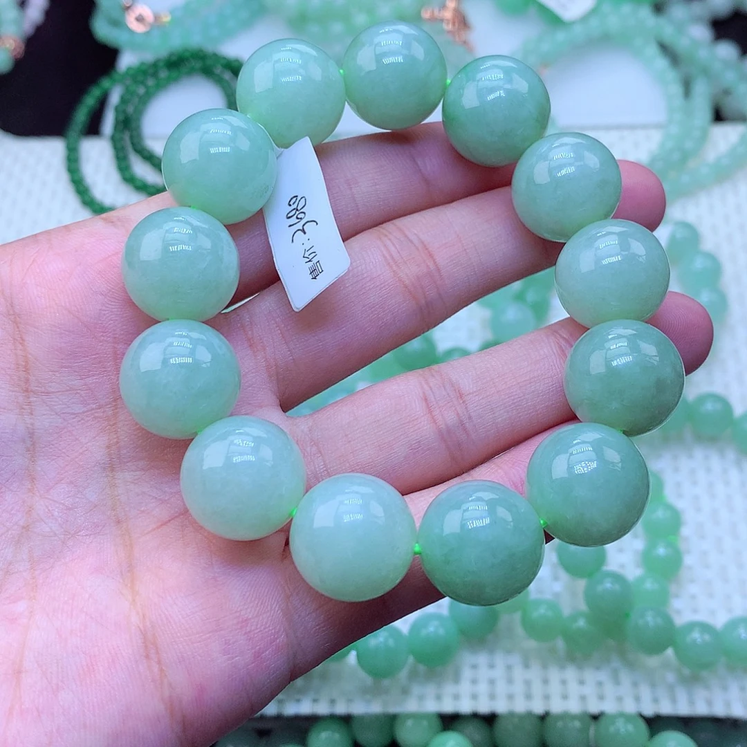 翡翠未镶嵌毛衣链卡16.8