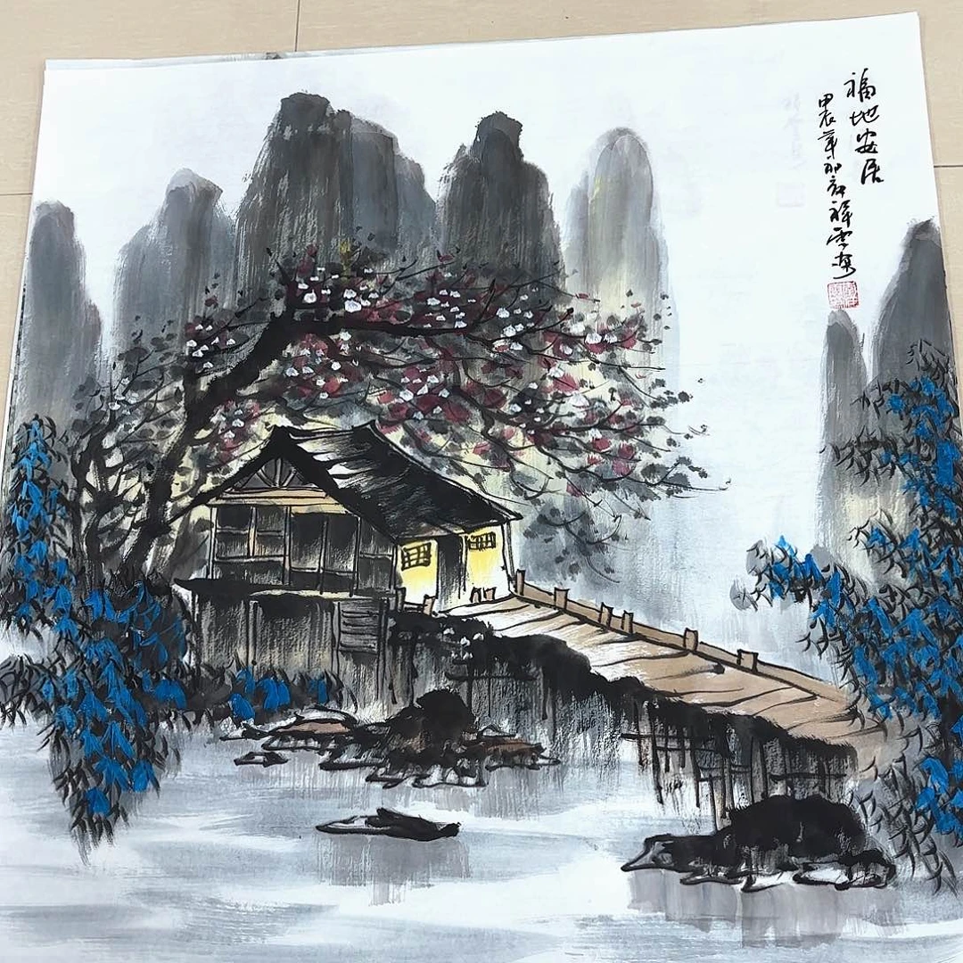 国画国画作品展，国画作品