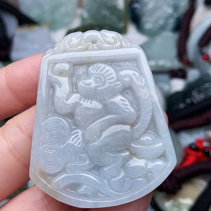 未镶嵌挂件翡翠翡翠