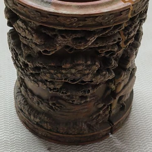 土***豆木工艺品杂件木头桌面摆件有瑕疵不支持品退