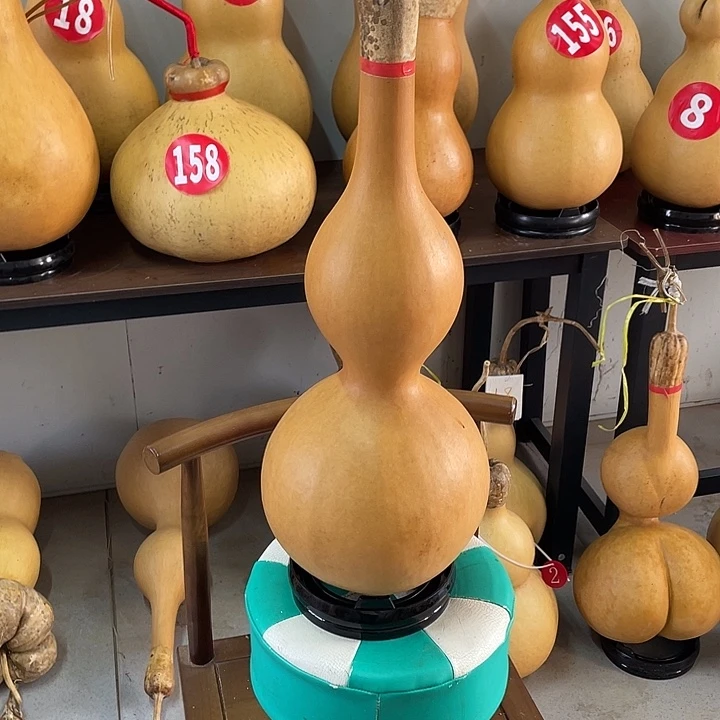 香榧木八宝葫芦稳稳坐的