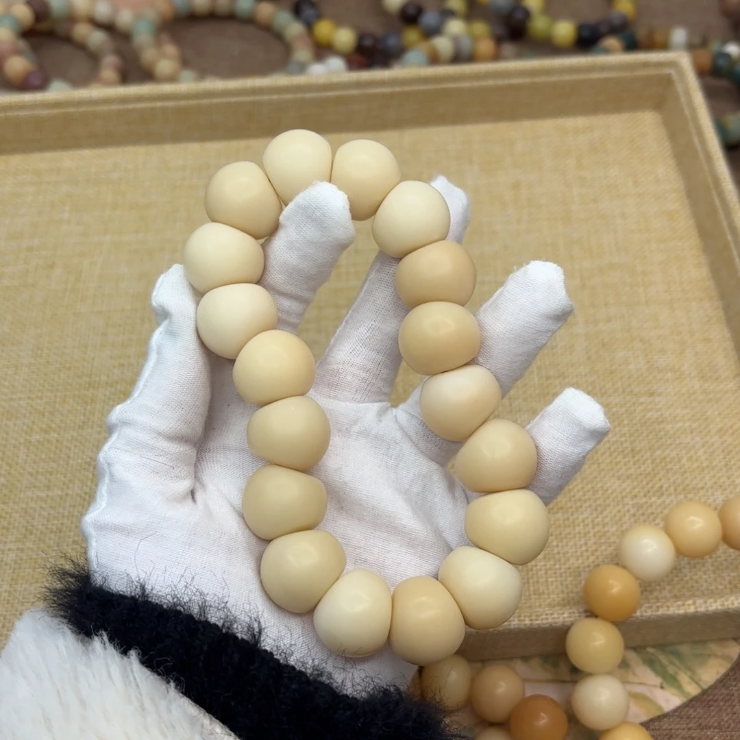 菩提根/象牙果吊坠20干磨瑕疵落地果肠387