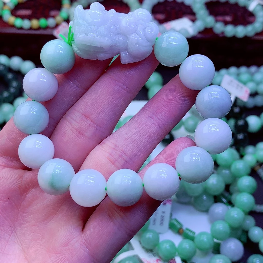 翡翠未镶嵌毛衣链