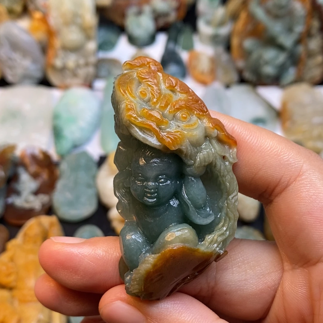 定制翡翠未镶嵌特色34