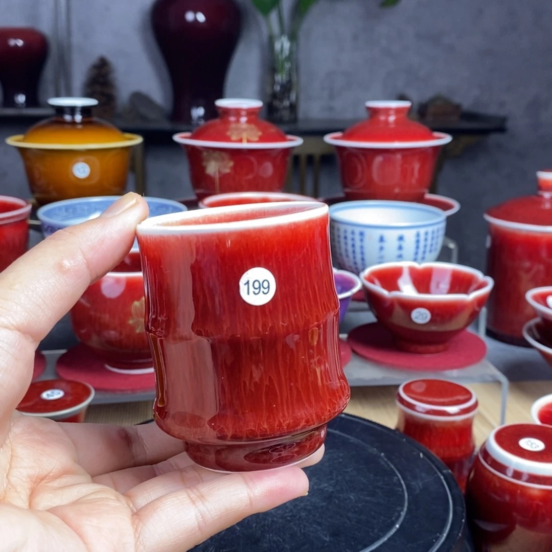 【闪购商品】景德镇名陶坊原矿郎红