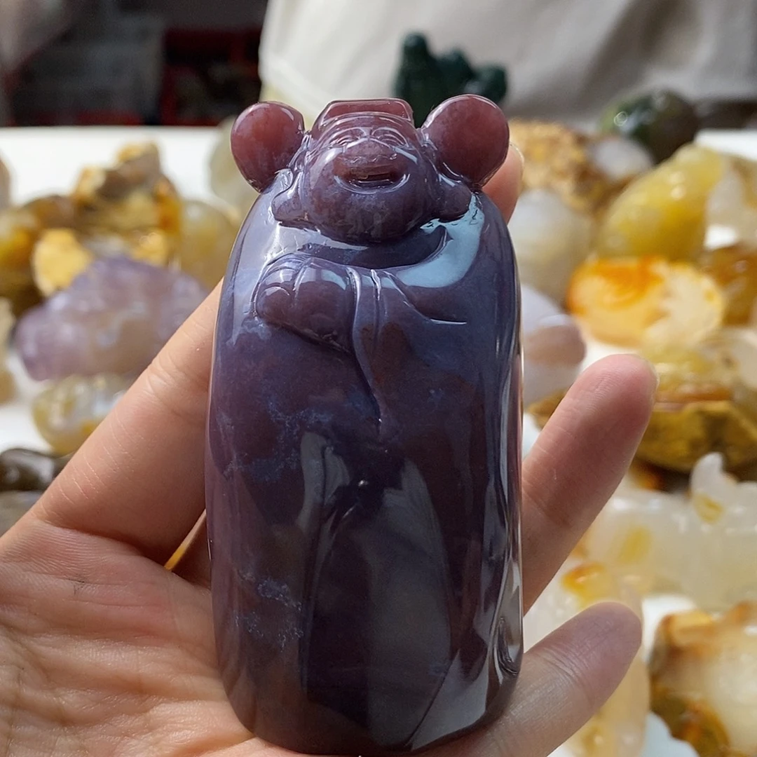 玛瑙/玉髓未镶嵌颈饰