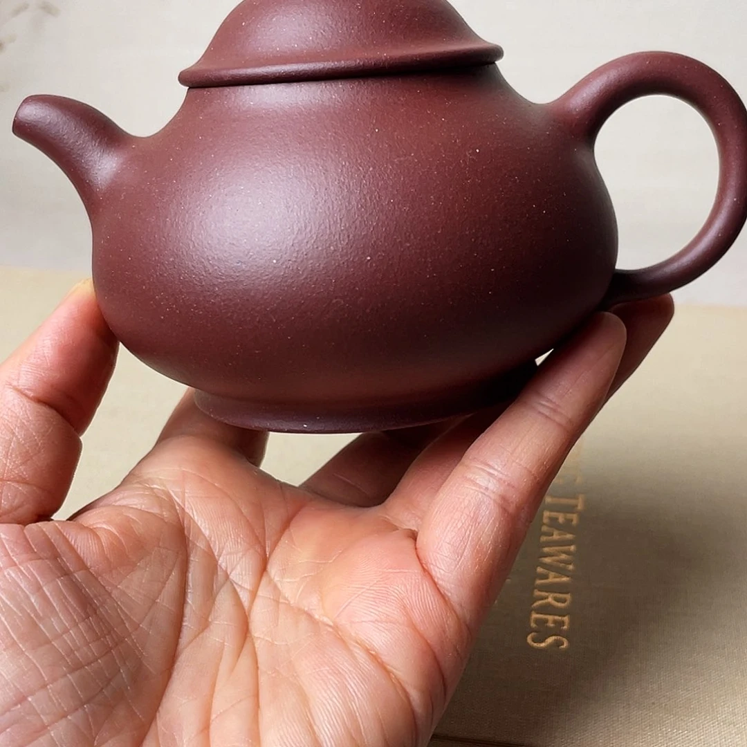 紫砂茶壶潘壶888888红底