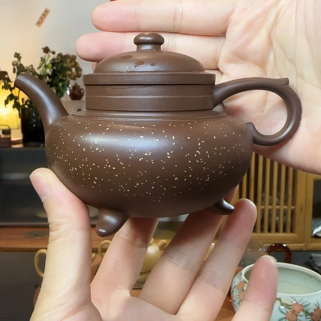 茶杯紫砂古卣傲雪
