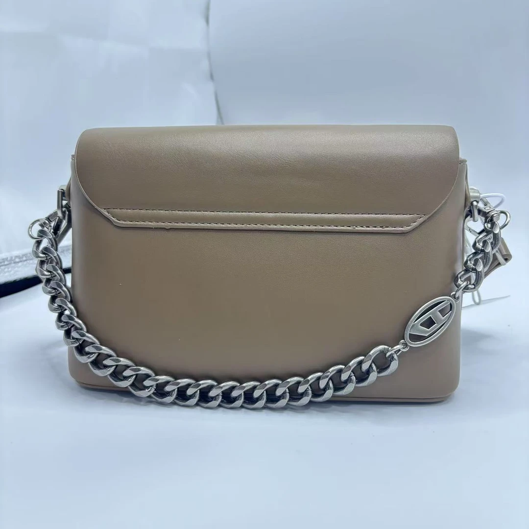 【母亲节礼物】SKL-6908-泥褐色轻奢小众设计感时尚百搭ins女士包