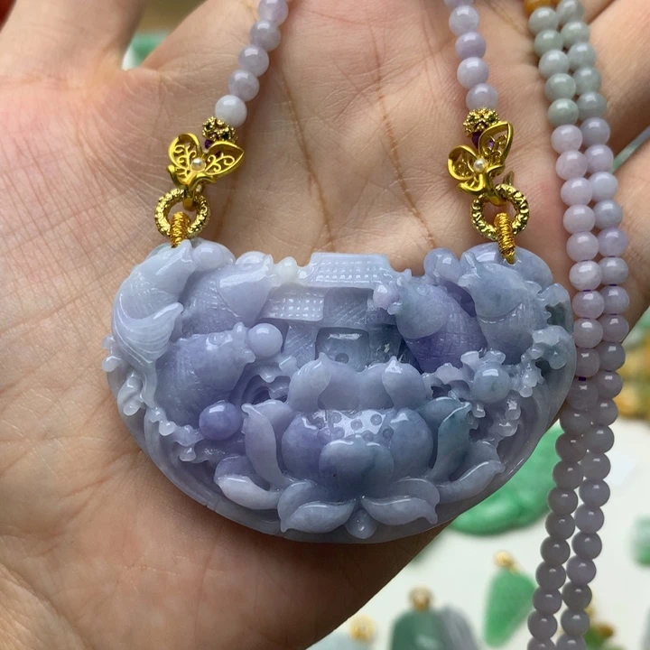颈饰未镶嵌翡翠翡翠