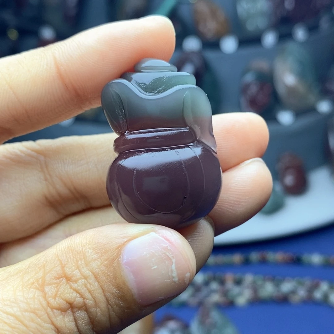 玛瑙/玉髓吊坠(不含链)未镶嵌