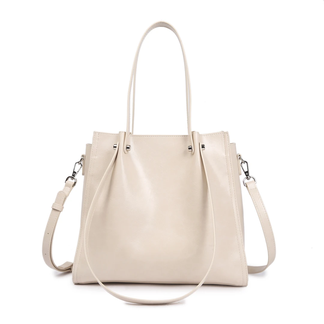 【佐伊甄选】SKL-5565-沙砾色轻奢女士经典小众斜挎斜跨包单肩棕色