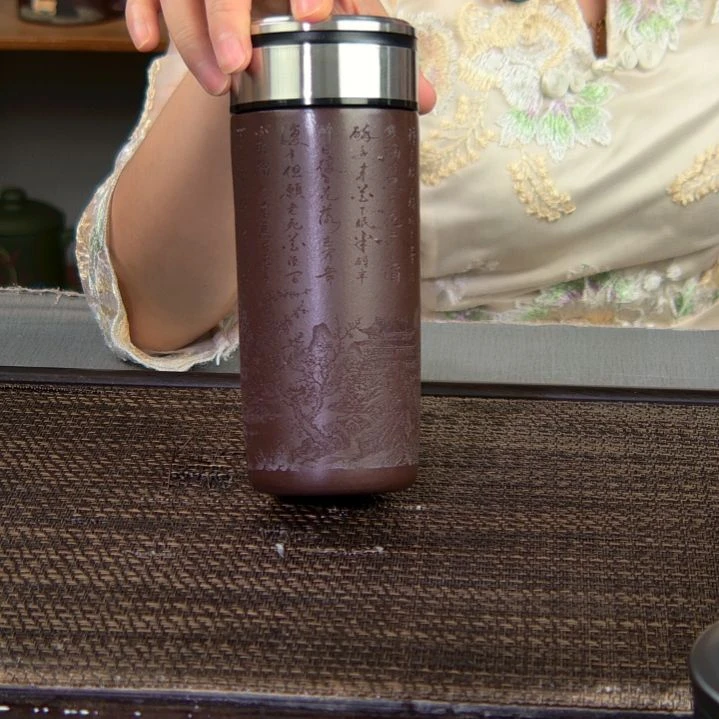 茶杯紫砂高货放漏