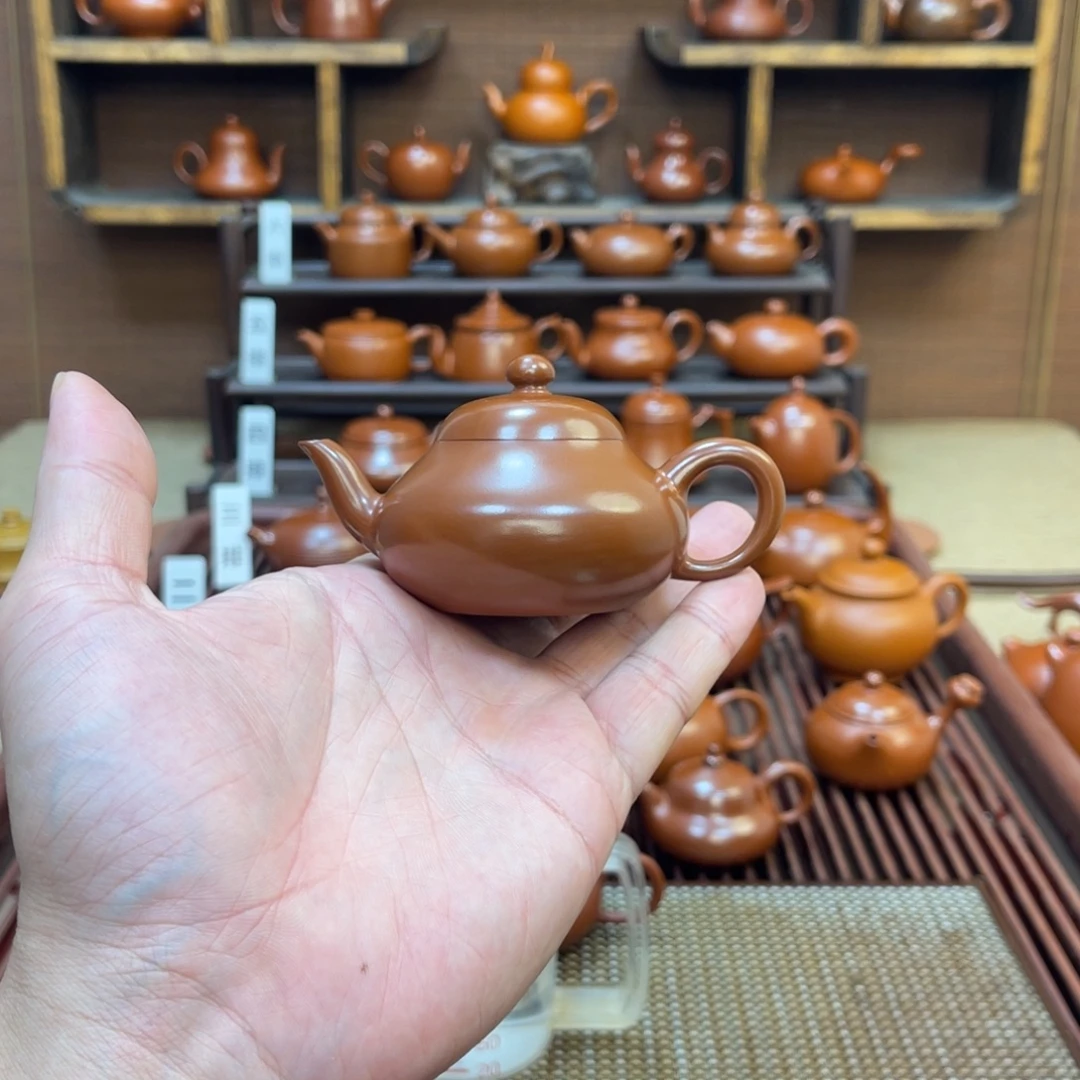 9***号朱泥茶壶福利价位 80梨