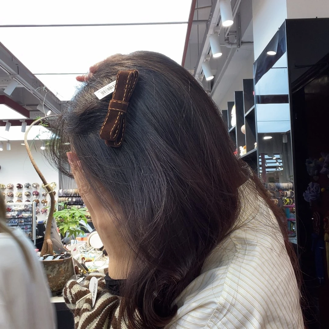 皮质非金属咖色倒插