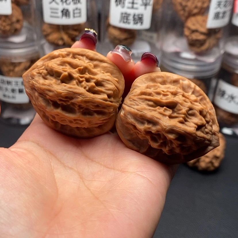 【闪购商品】吊坠文玩核桃大红袍39