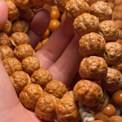 【闪购商品】猴头核桃手串廊****哥产品