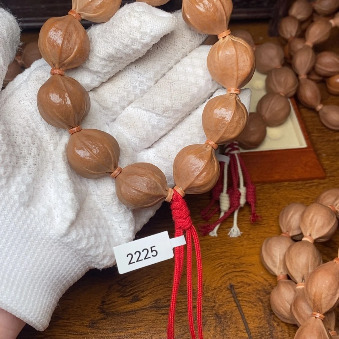 橄榄核手串/手链22随型四花