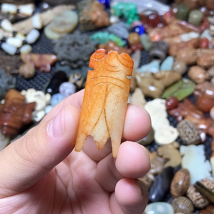 和田玉未镶嵌颈饰14