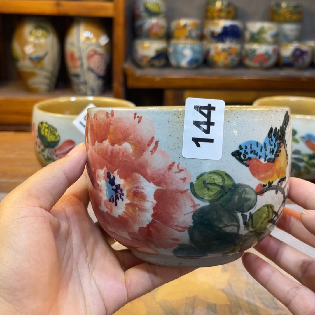 山***风瓷片景德镇手工制作