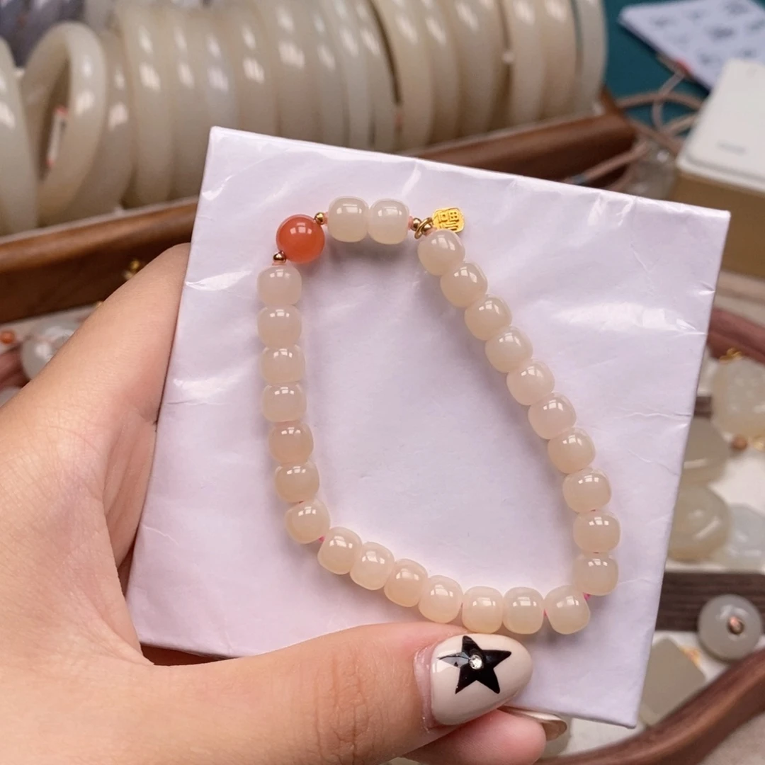 未镶嵌手串和田玉