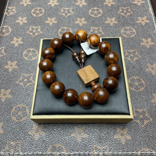 025沉木单圈15mm圆珠